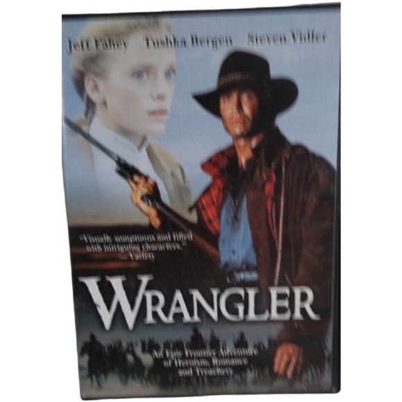 Sterling Other - Wrangler DVD  1989 Jeff Fahey / Tushka Bergen / Steven Vidler Tested & Works!